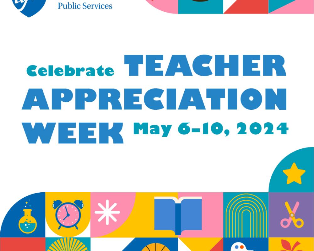 logo for Teacher Appreciation Week 2024